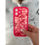 Силіконовий рожевий чохол для iPhone 16